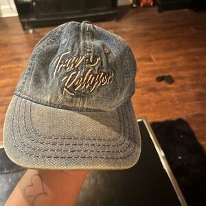 True Religion Blue Denim Hat